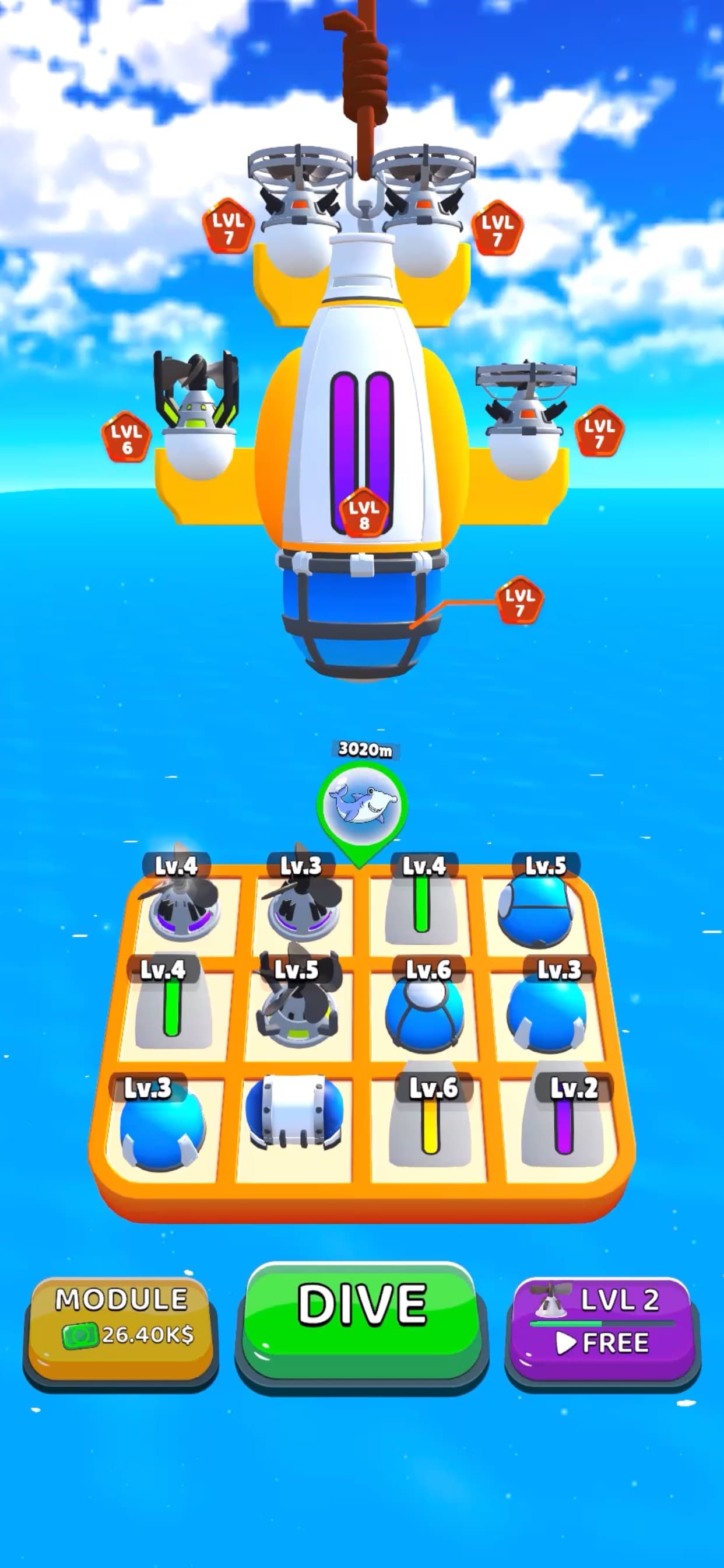 Deep Dive - Submarine Jump screenshot 5 - screenshot
