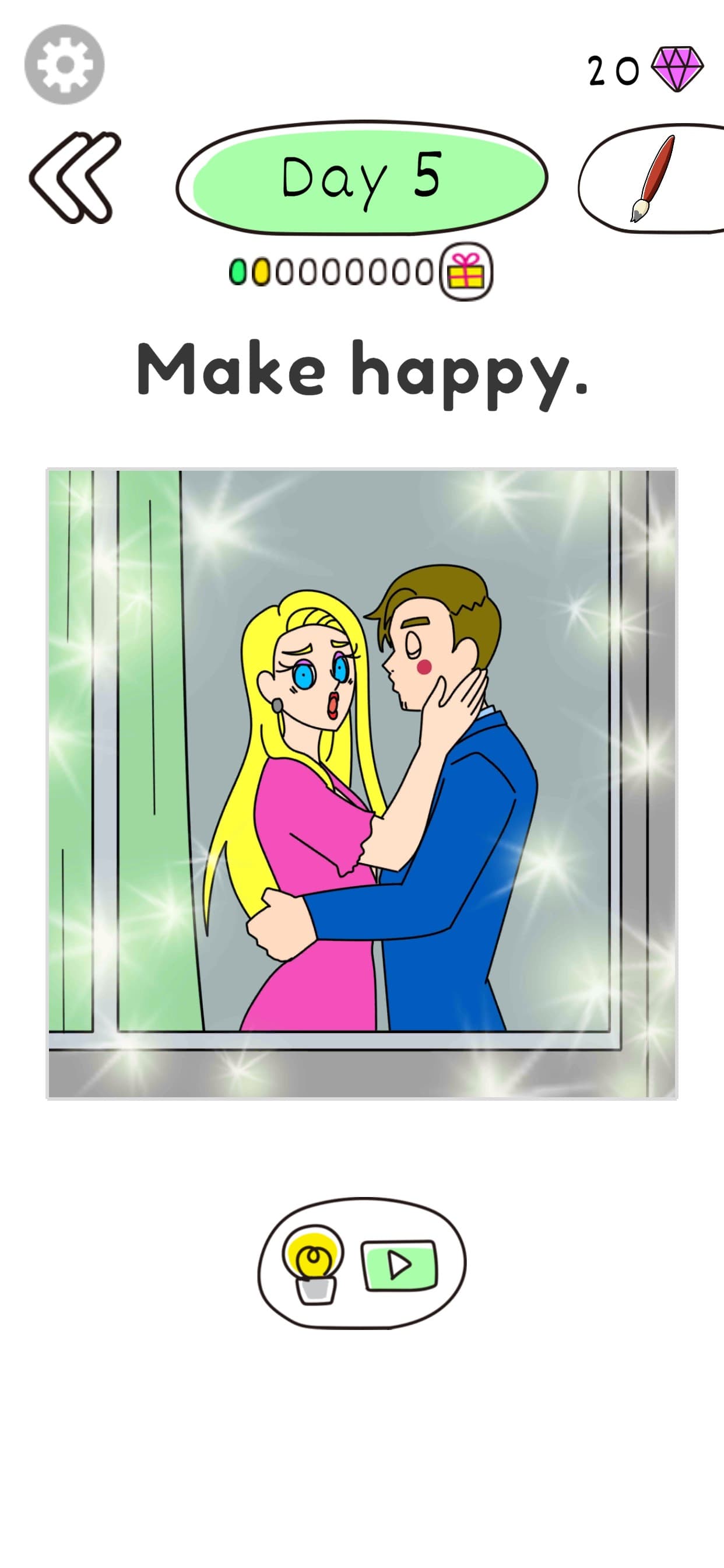 Draw Happy Beauty:Drawing Game screenshot 3 - screenshot