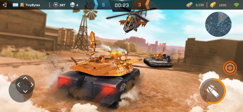 Massive Warfare: Tank Battles screenshot 5 - screenshot