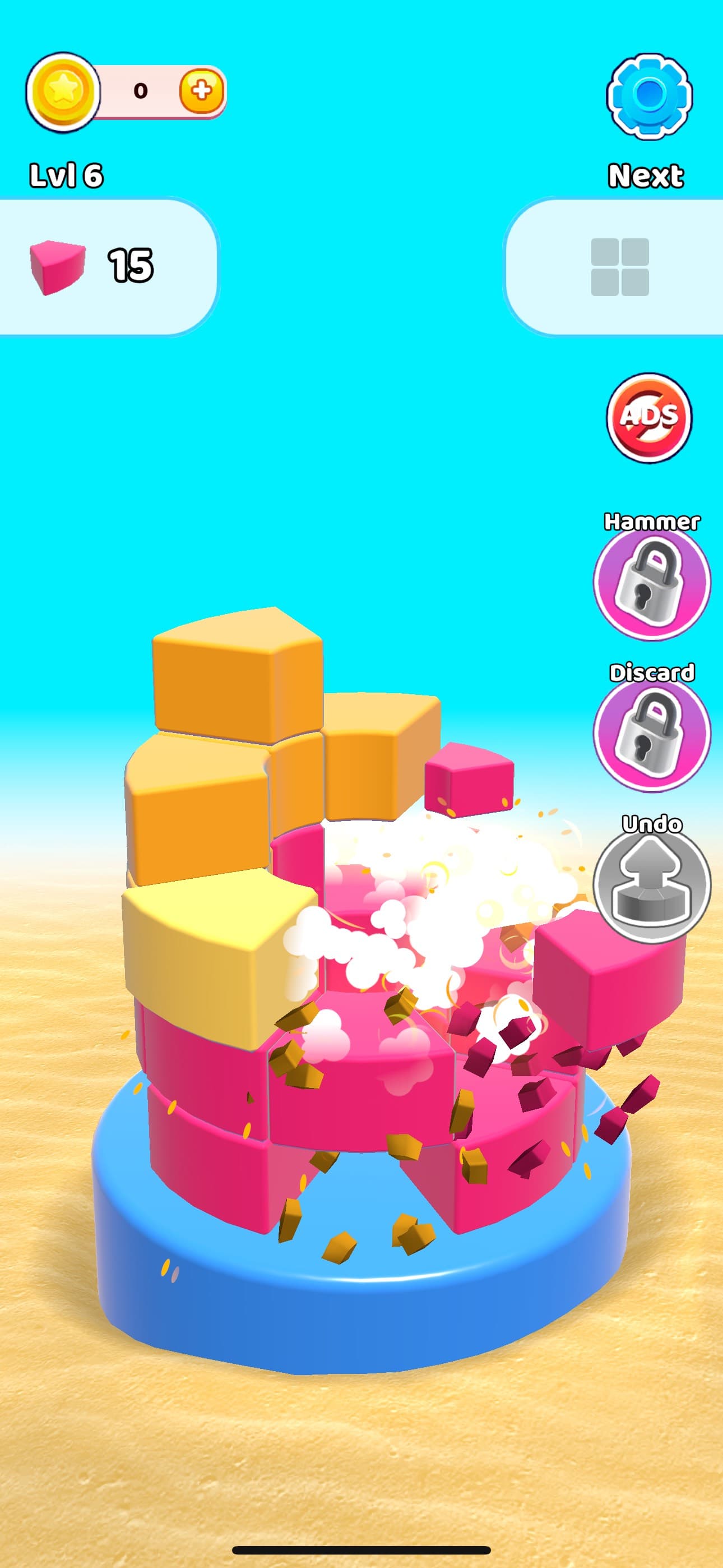 Color Wall 3D - Block Breaker screenshot 2 - screenshot