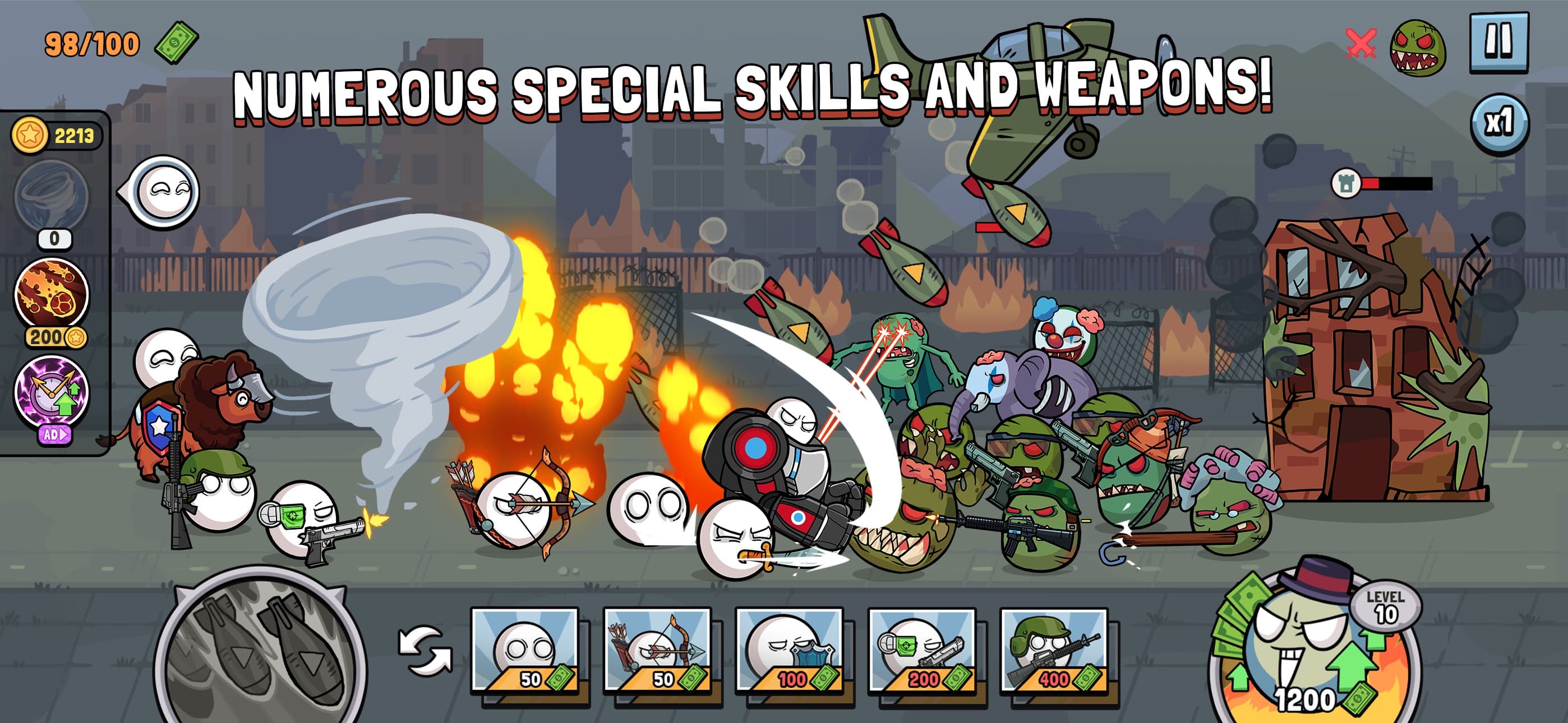 Balls vs Zombies: No Escape screenshot 4 - screenshot