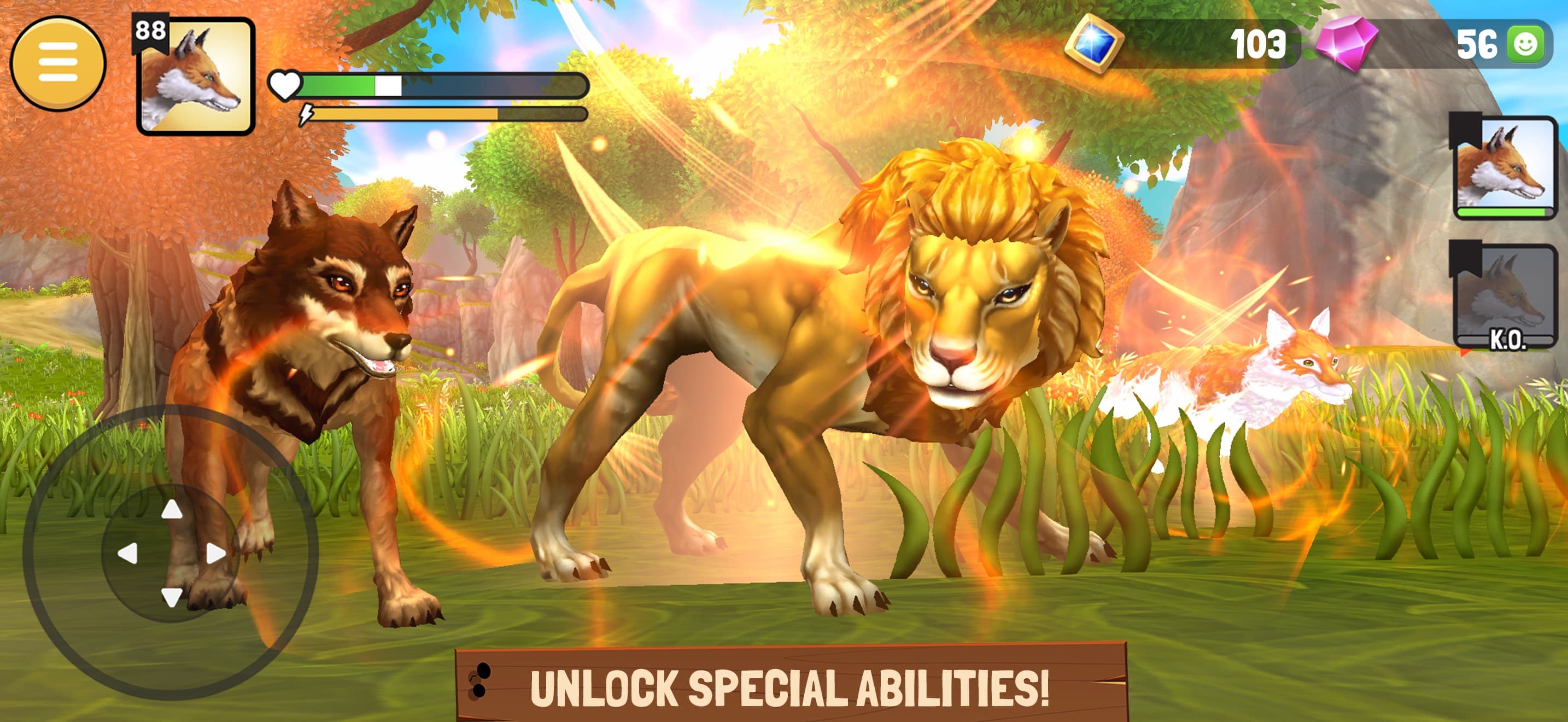 Animal Kingdoms: Wolf Sim MMO screenshot 7 - screenshot