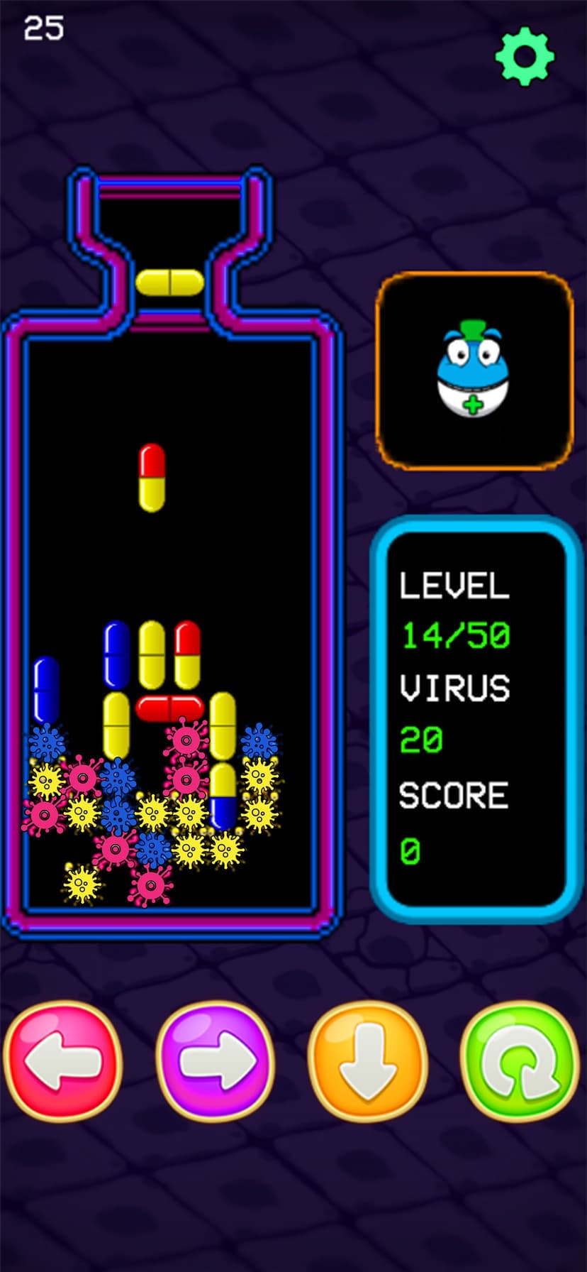 Dr.Virus : Pill Classic screenshot 2 - screenshot