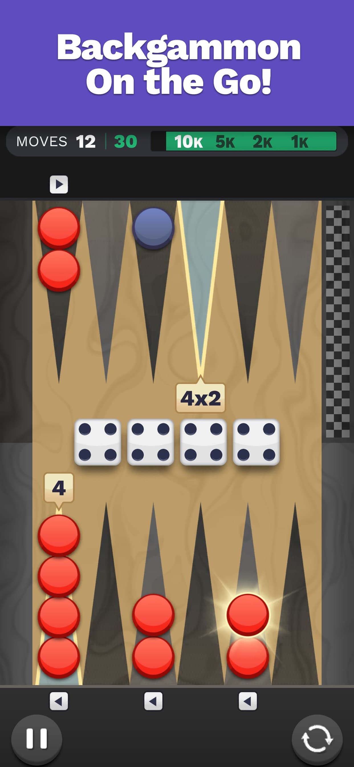 Backgammon Blitz screenshot 1 - screenshot