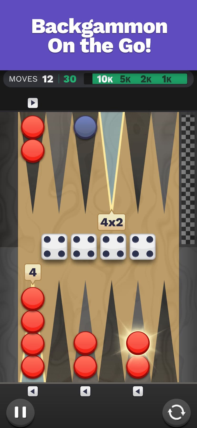 Backgammon Blitz screenshot 1 - screenshot