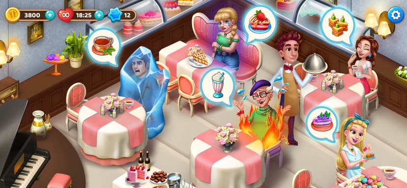 Manor Cafe - Match 3 Puzzle screenshot 5 - screenshot