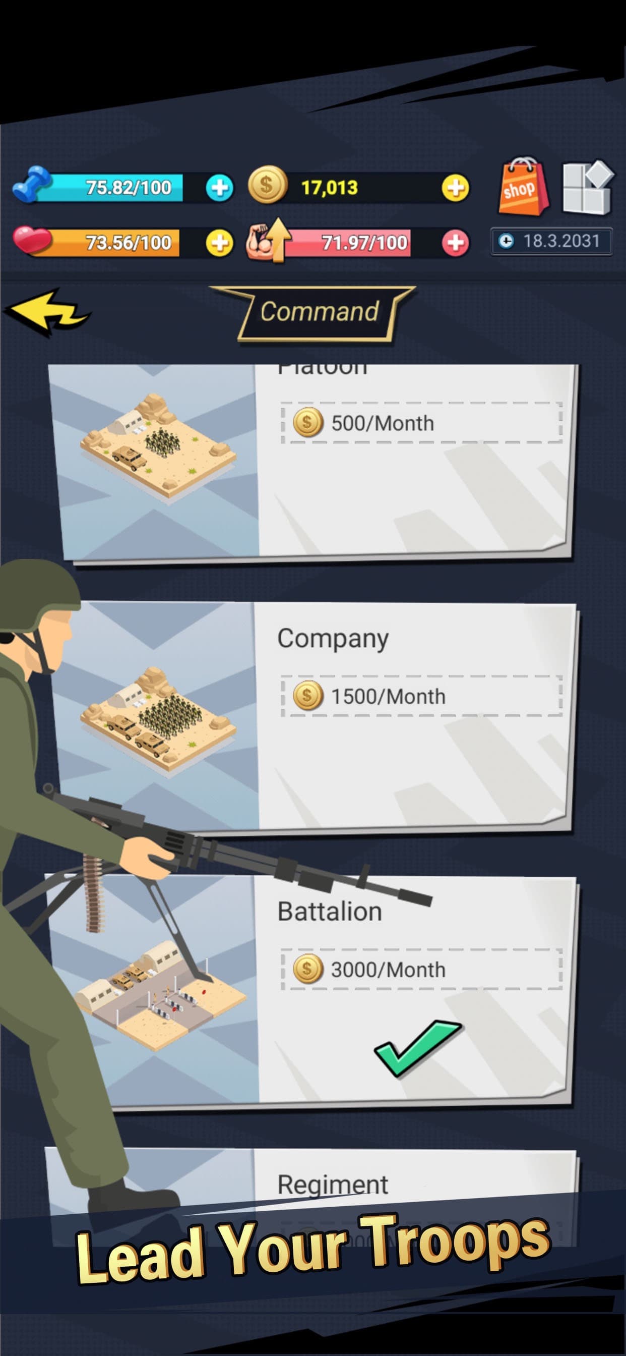Soldier Life Simulator Games screenshot 5 - screenshot