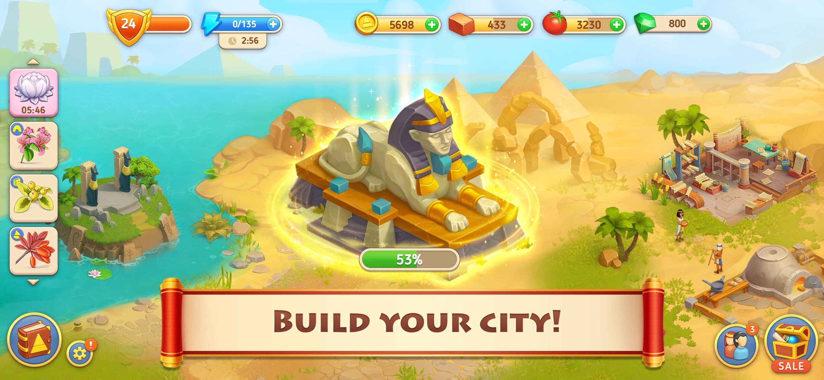 Cradle of Empires・Match 3 game screenshot 2 - screenshot