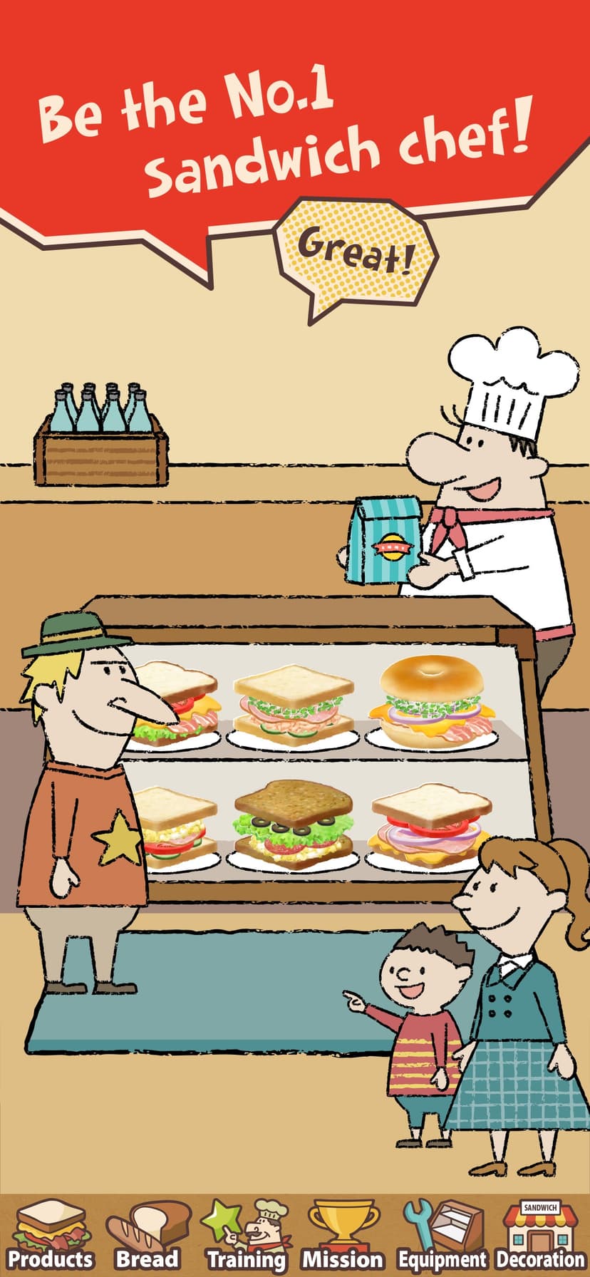 Happy Sandwich Cafe screenshot 4 - screenshot