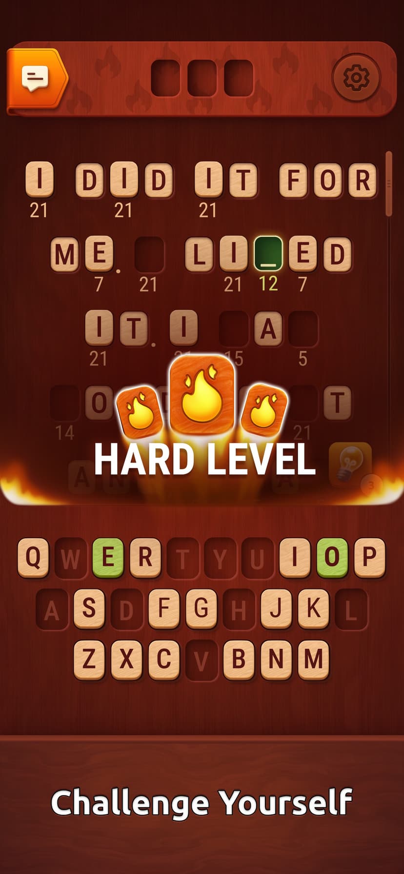 Colorwood Words - Cryptogram screenshot 5 - screenshot