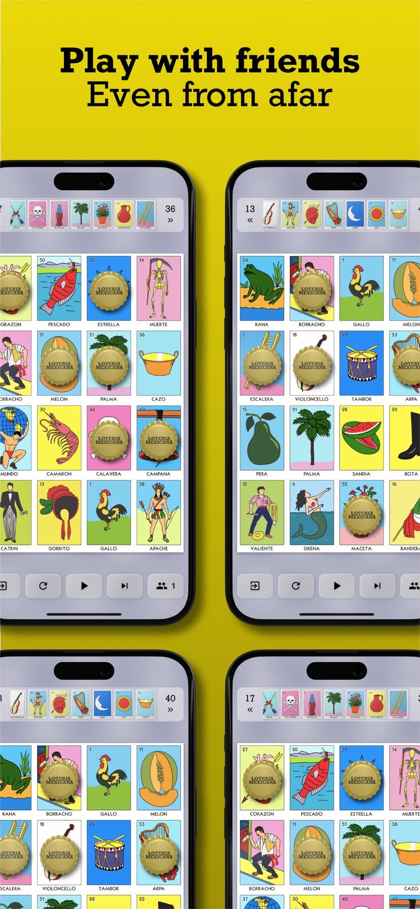 Loteria: Baraja, Tabla, Online screenshot 5 - screenshot