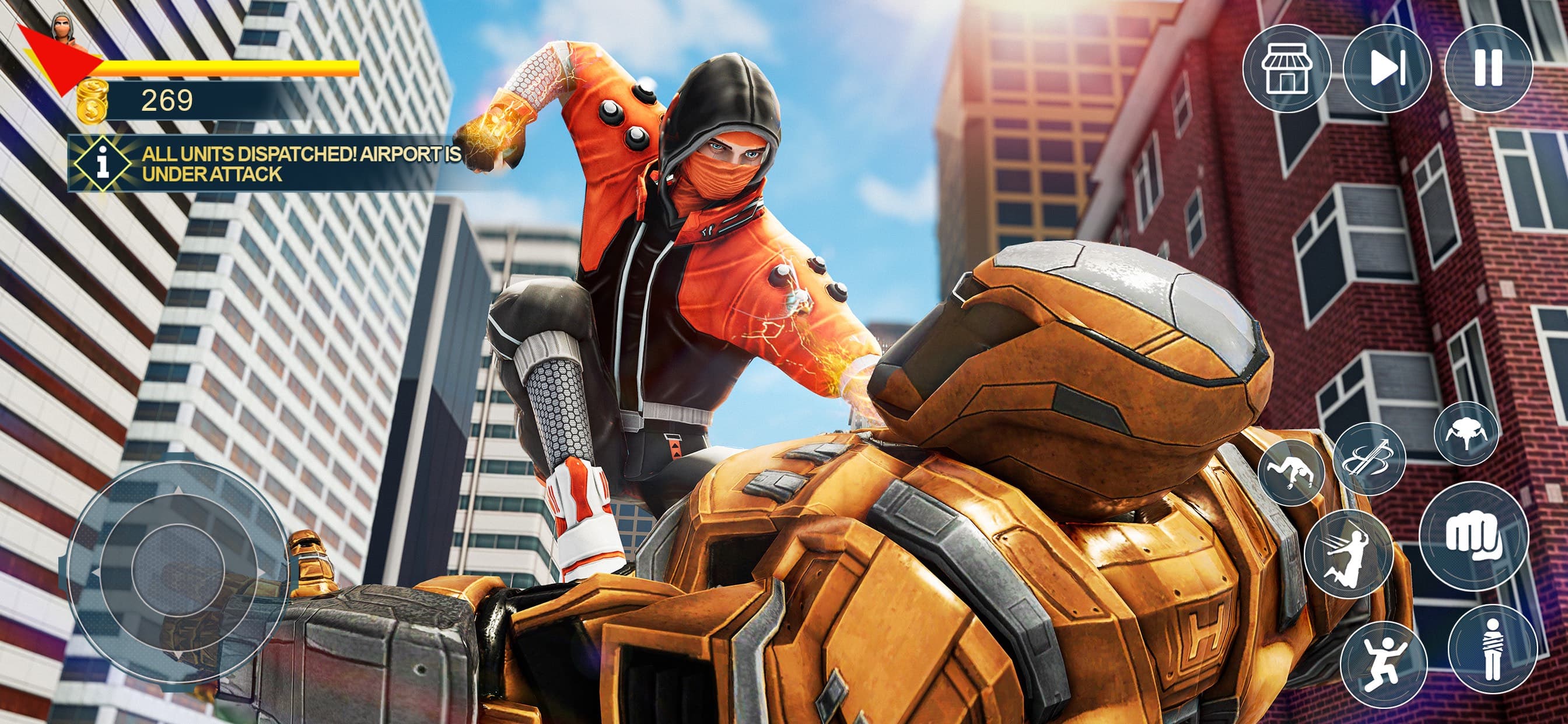 Rope Superhero Fighter Rescue screenshot 6 - screenshot