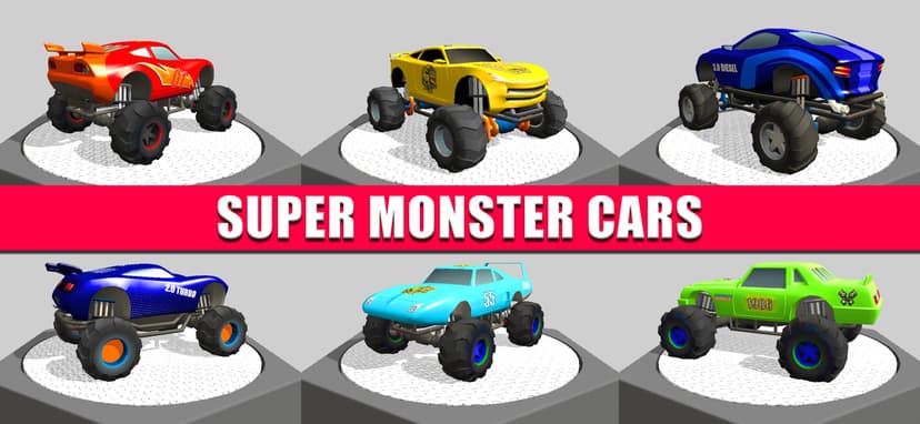 Super Monster Truck Racing screenshot 1 - screenshot