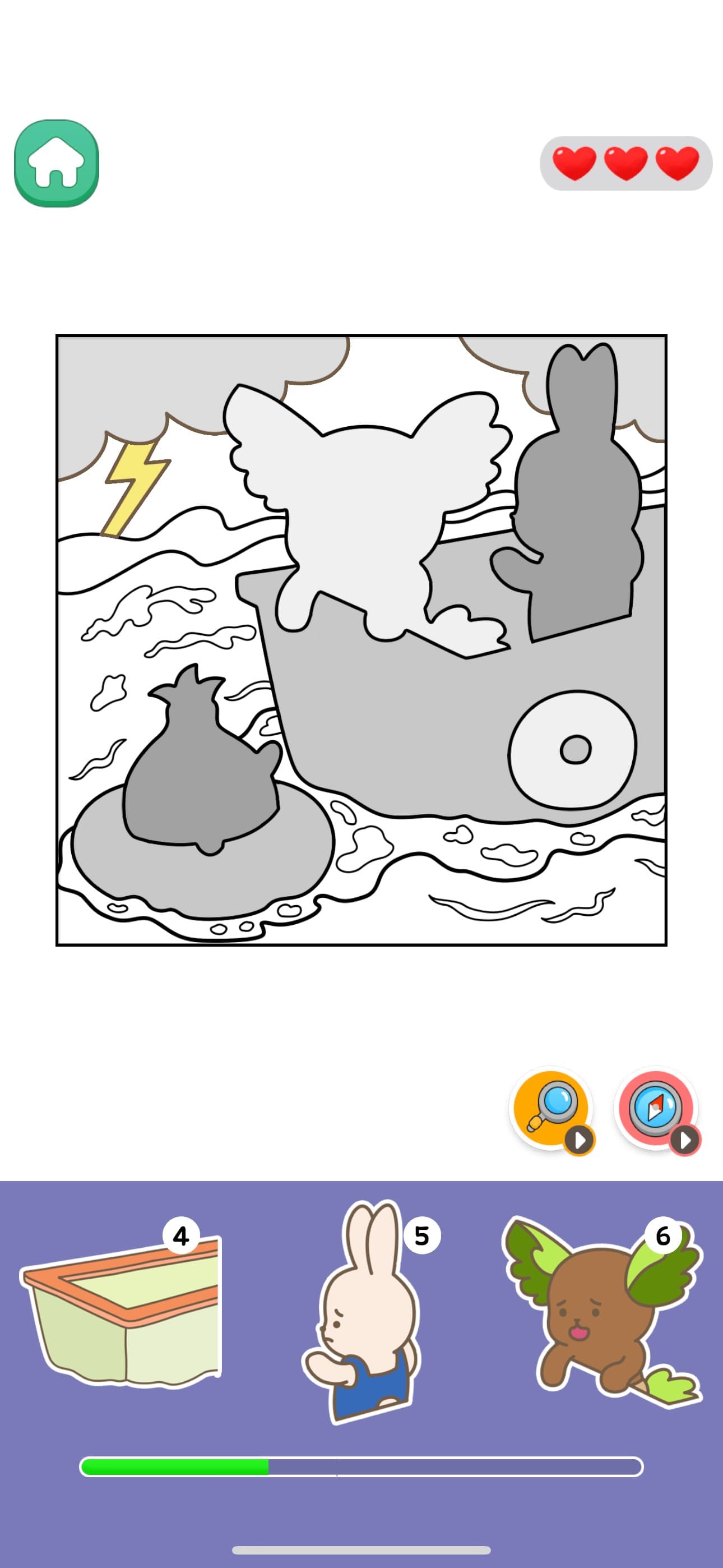 StickerTown Puzzle: Color book screenshot 6 - screenshot