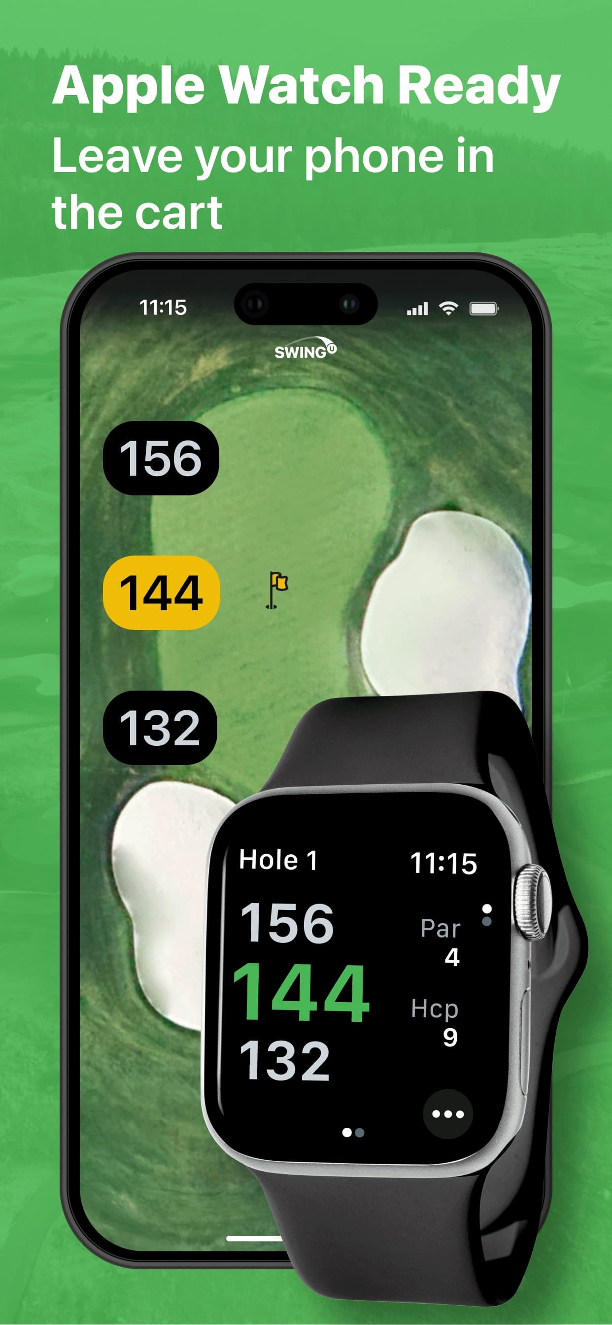 SwingU: Golf GPS Range Finder screenshot 2 - screenshot