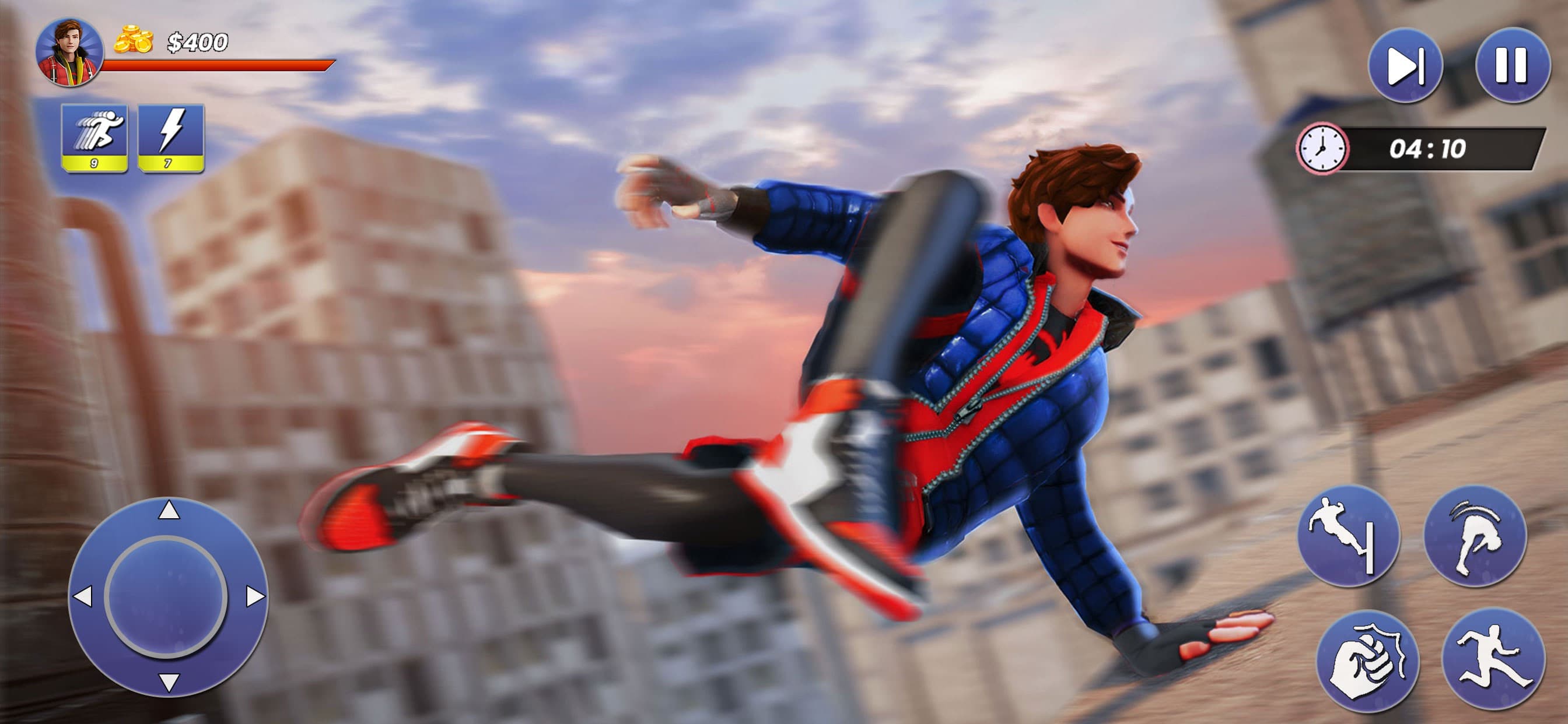 Flying Rope Superhero Fighter2 screenshot 5 - screenshot