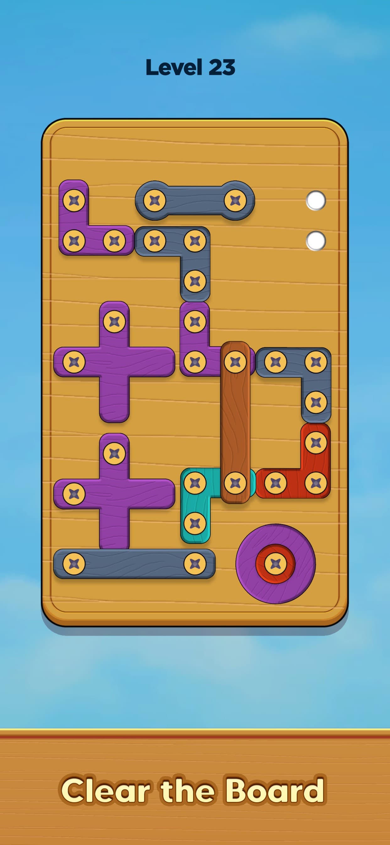 Nuts & Woods: Screw Puzzle screenshot 2 - screenshot
