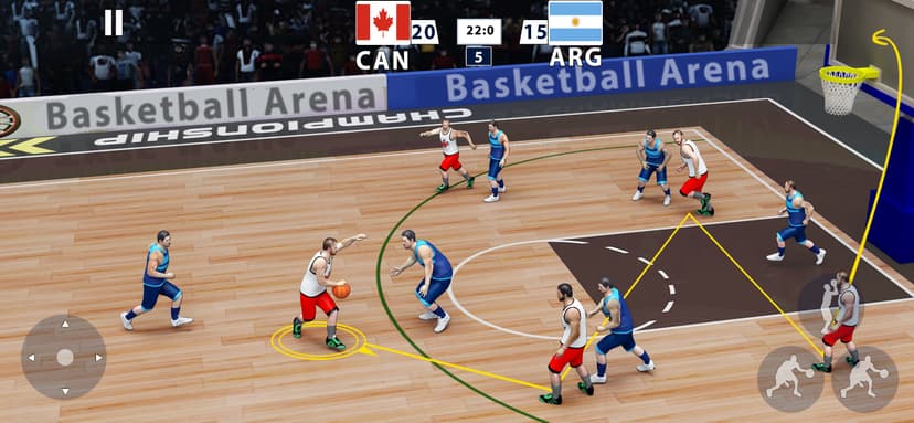 Basketball Sports Games 2k25 screenshot 2 - screenshot