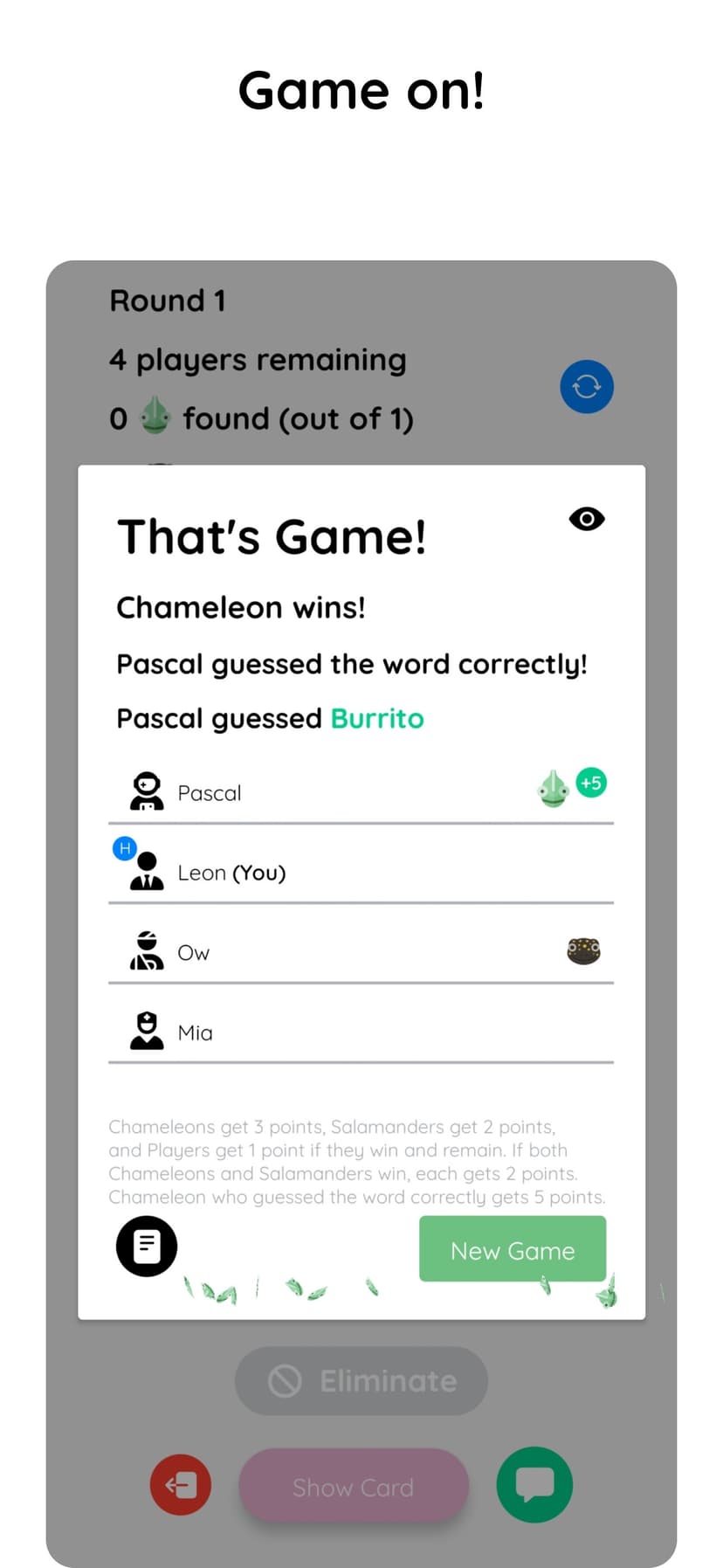 Chameleon; screenshot 8 - screenshot