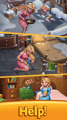 Tearful Merge: Family Story screenshot 1 - screenshot
