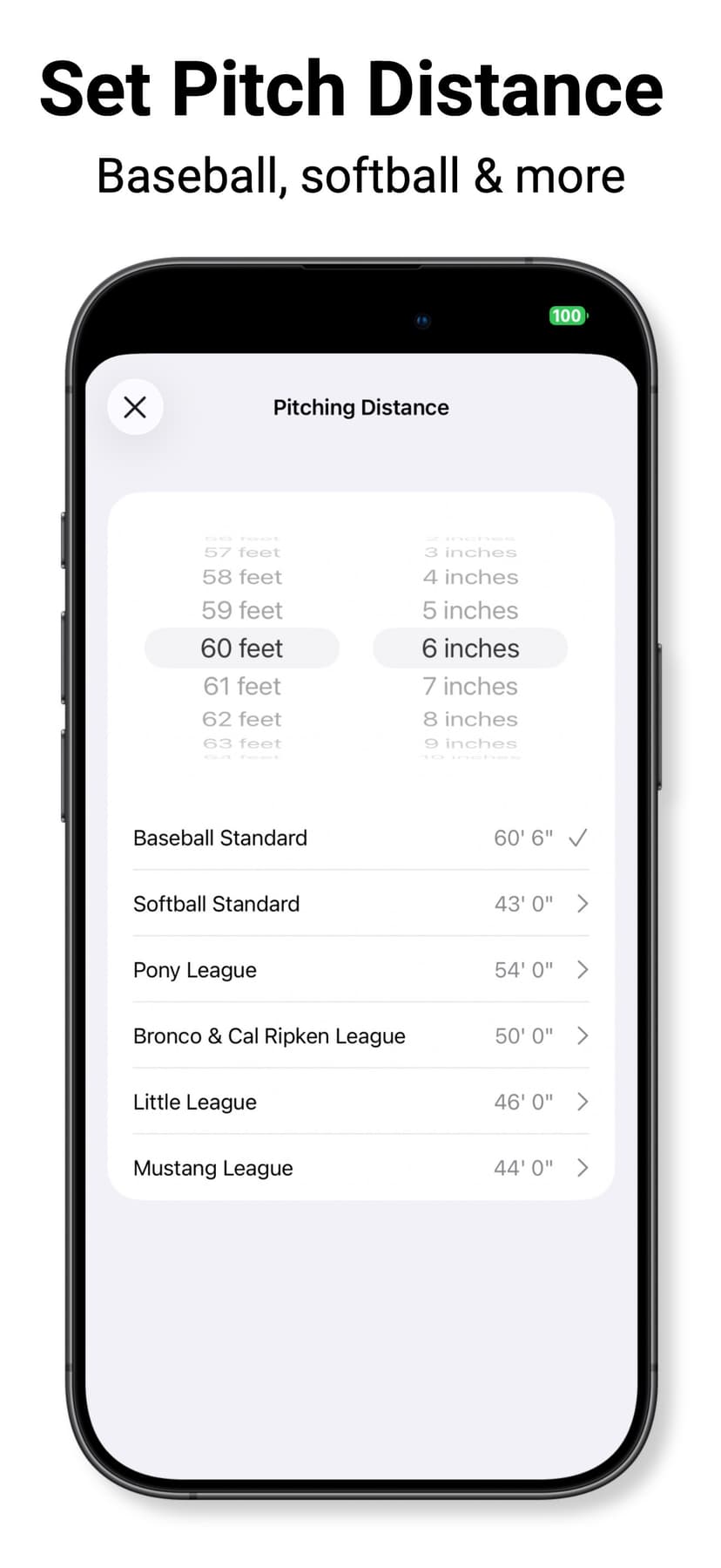 Pitch Counter & Radar Gun screenshot 6 - screenshot