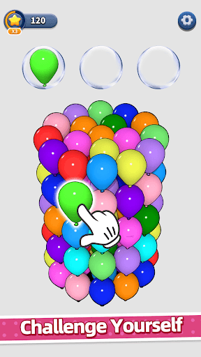 Balloon Triple Match: Match 3D screenshot 2 - screenshot