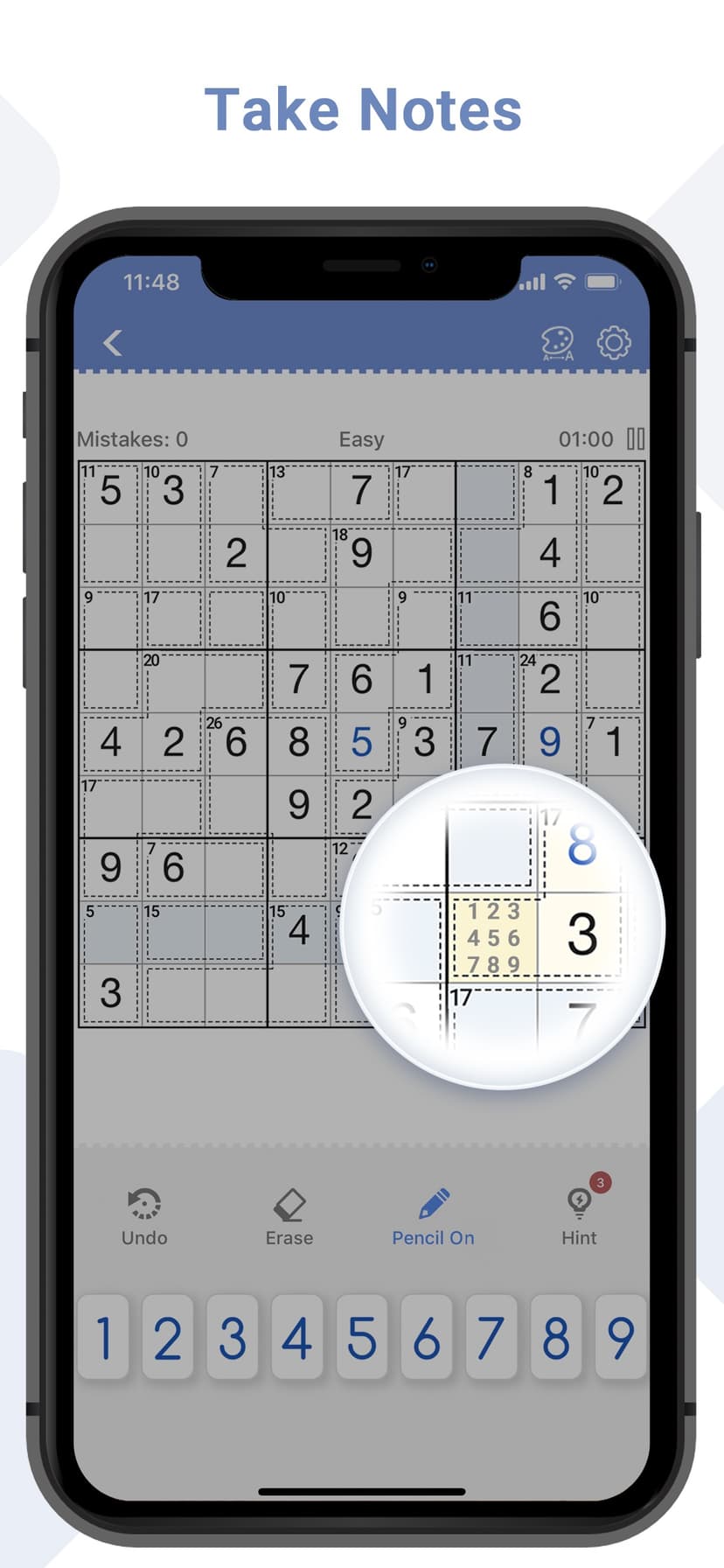 Killer Sudoku - Brain Games screenshot 6 - screenshot