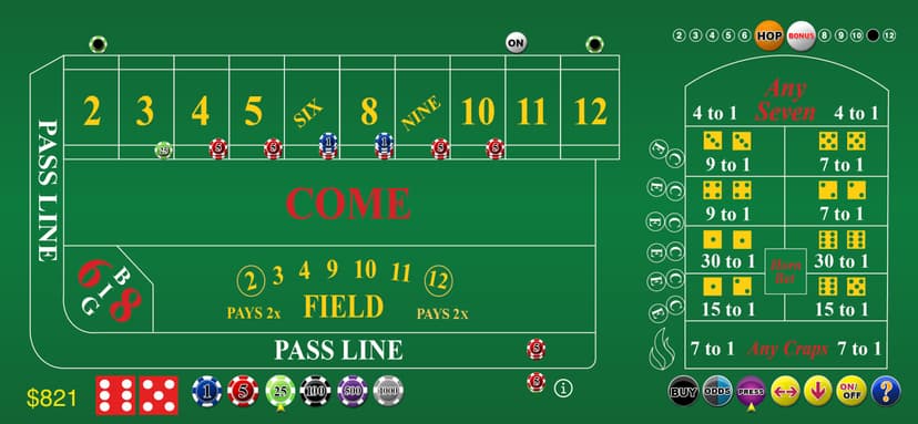 Craps Deluxe screenshot 2 - screenshot