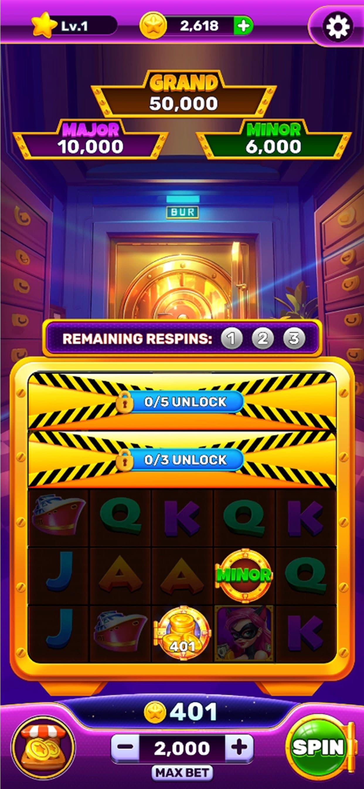 Bank Heist Slots screenshot 3 - screenshot