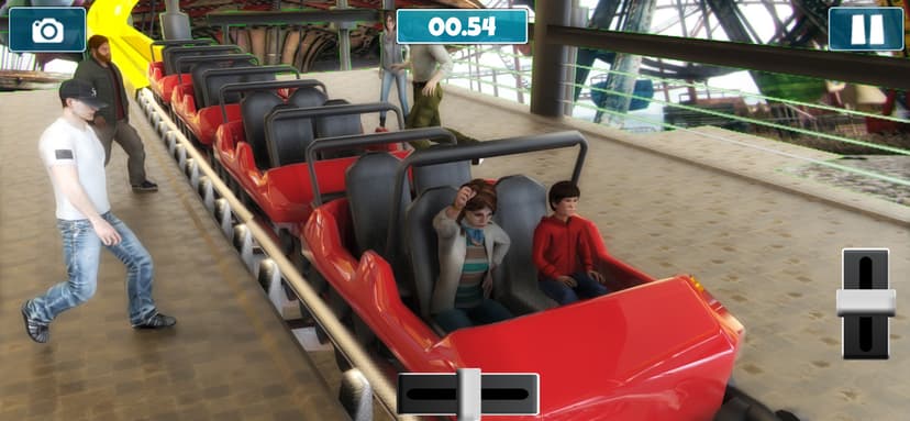 Roller Coaster Train Sim 2019 screenshot 1 - screenshot