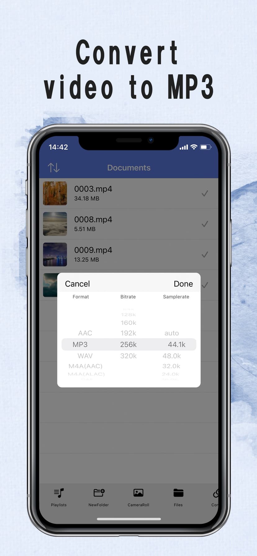 EasyMp3 Video to mp3 Converter screenshot 1 - screenshot