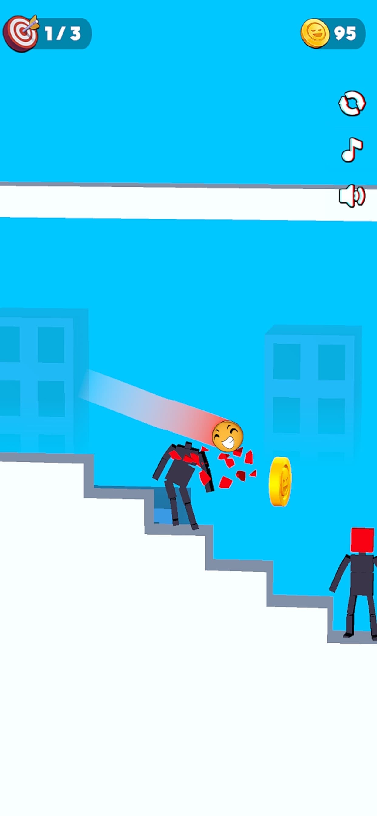 Bullet Smile: Ragdoll Puzzles screenshot 1 - screenshot