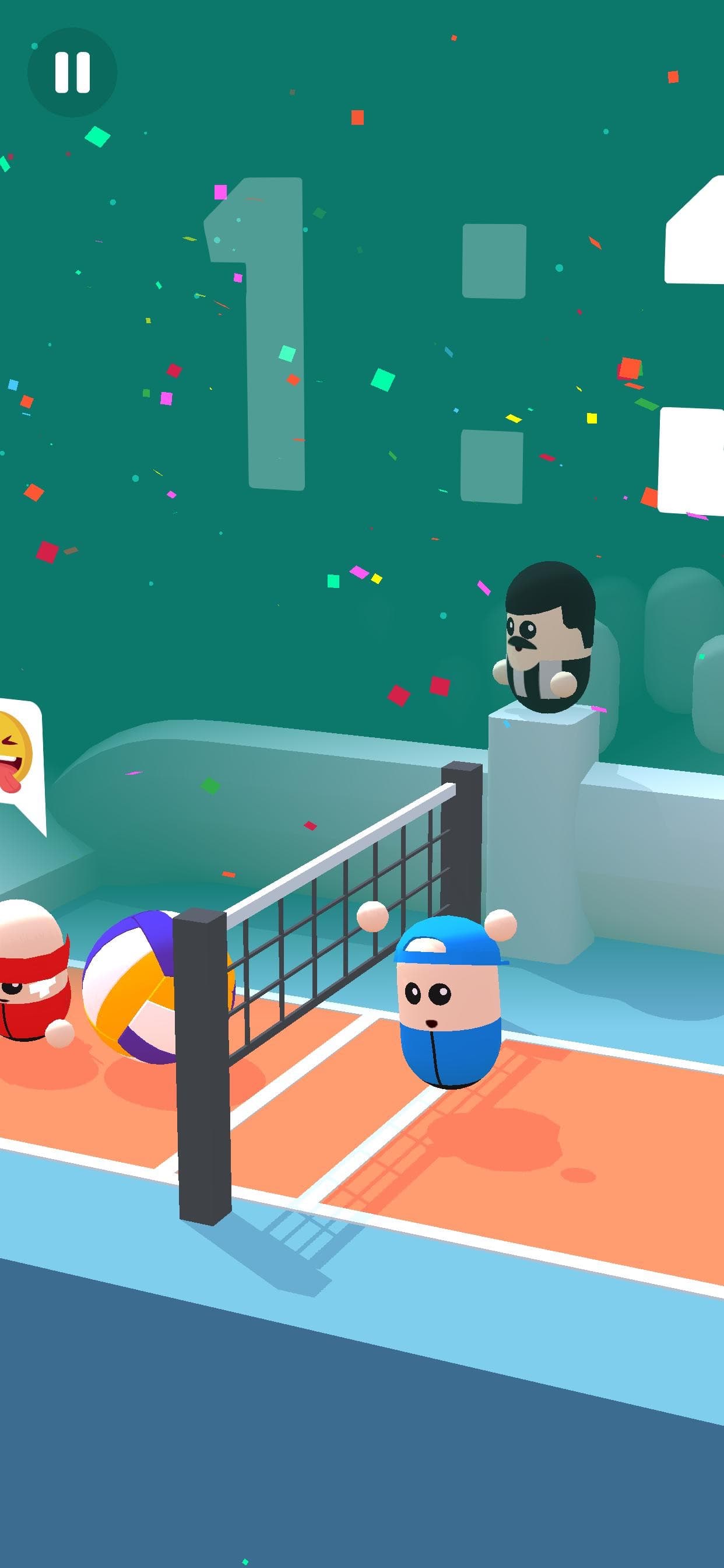 Volleyball Game - Volley Beans screenshot 5 - screenshot