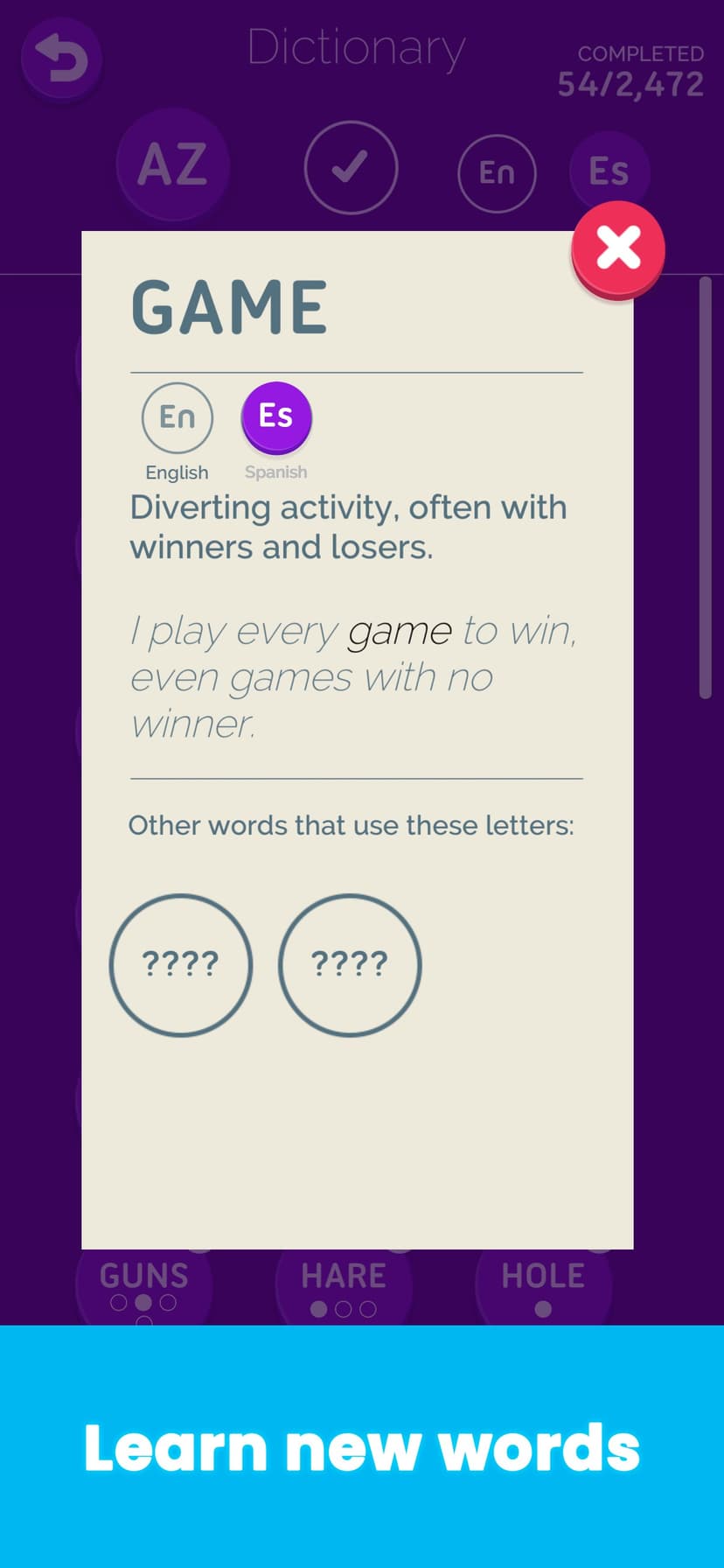 Four Letters screenshot 6 - screenshot