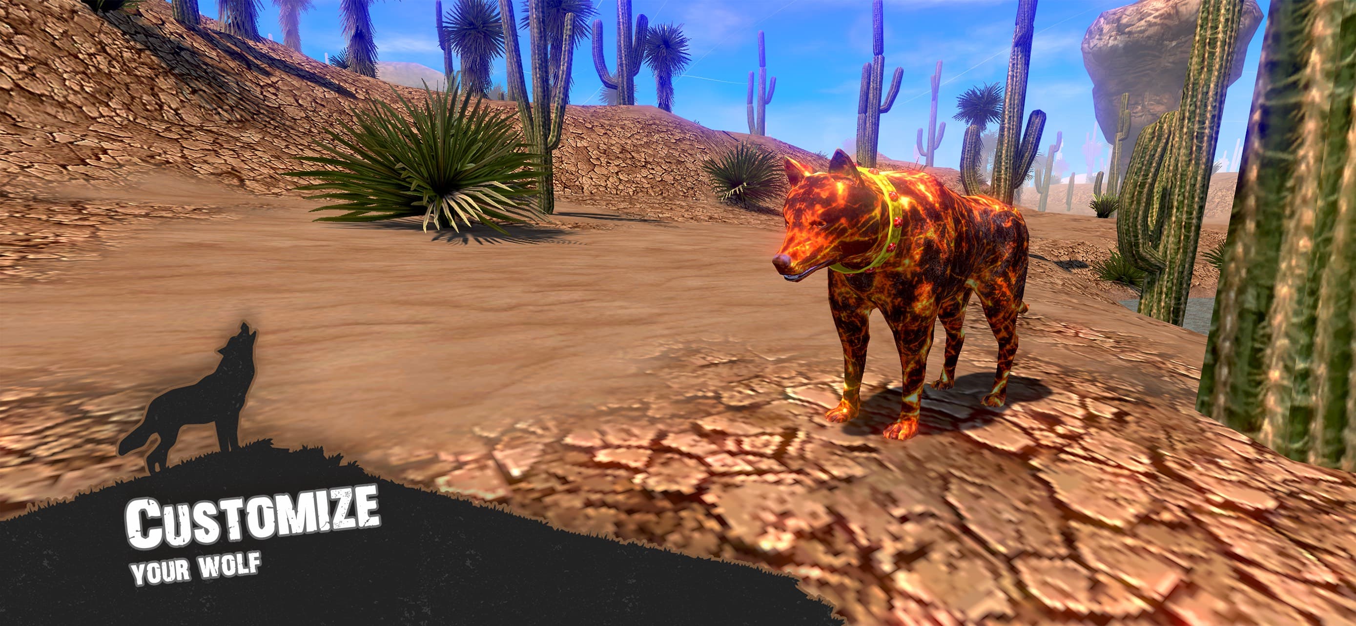 Wolf Simulator - Animal Games screenshot 3 - screenshot