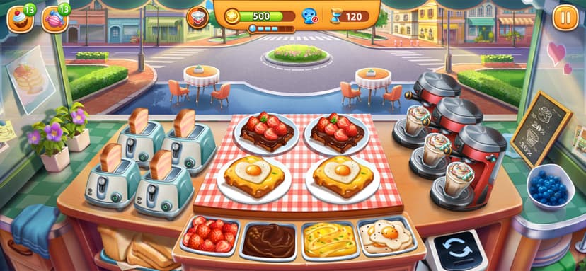 Cooking City: Restaurant Games screenshot 1 - screenshot