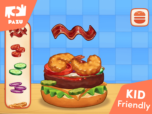 Burger Maker Kids Cooking Game screenshot 9 - screenshot