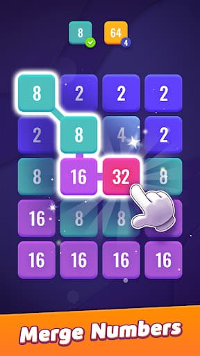 2448: Block Puzzle Number Game screenshot 1 - screenshot