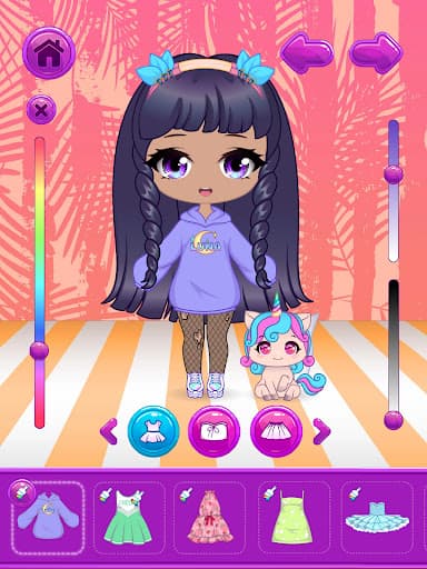 Chibi Dress Up Beauty Salon screenshot 20 - screenshot