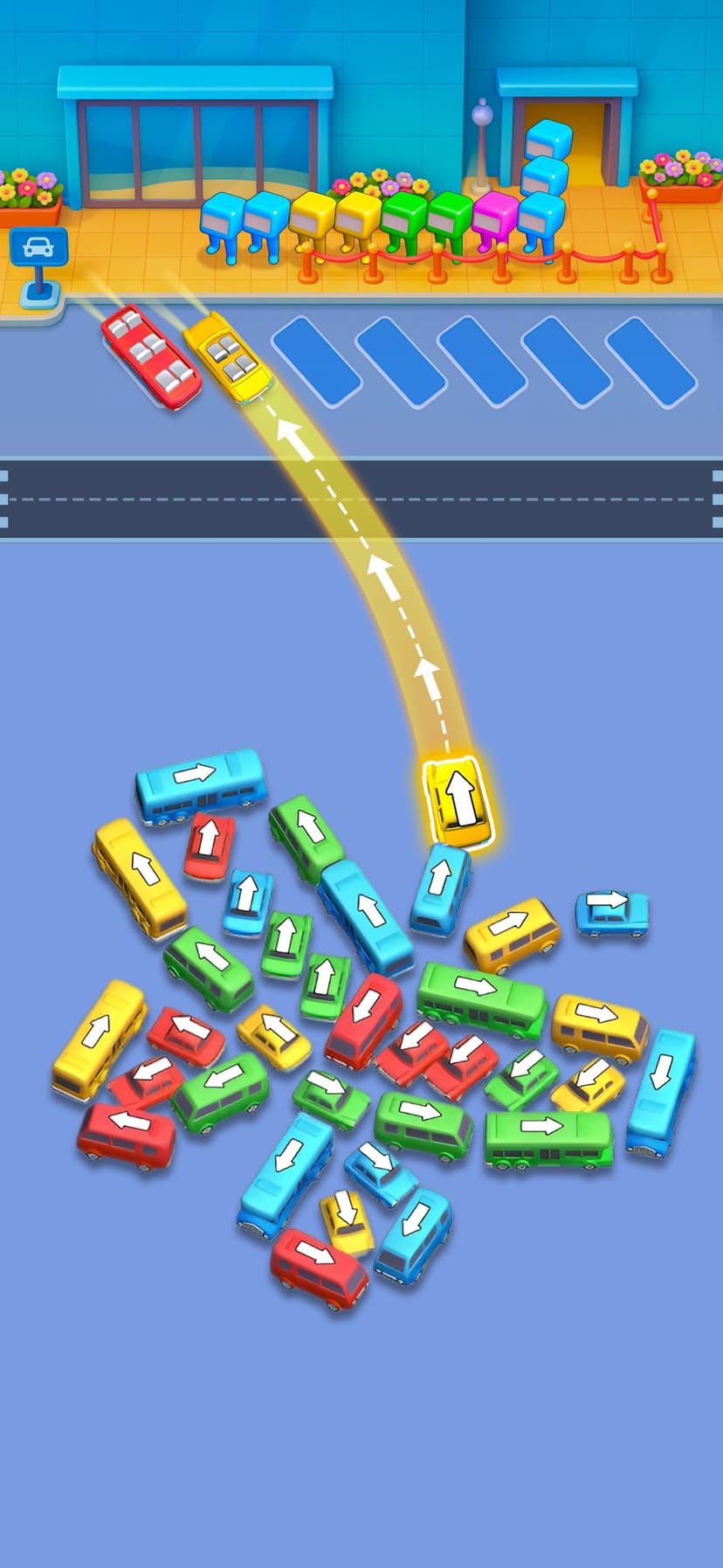 Bus Fever - Car Parking Jam screenshot 4 - screenshot