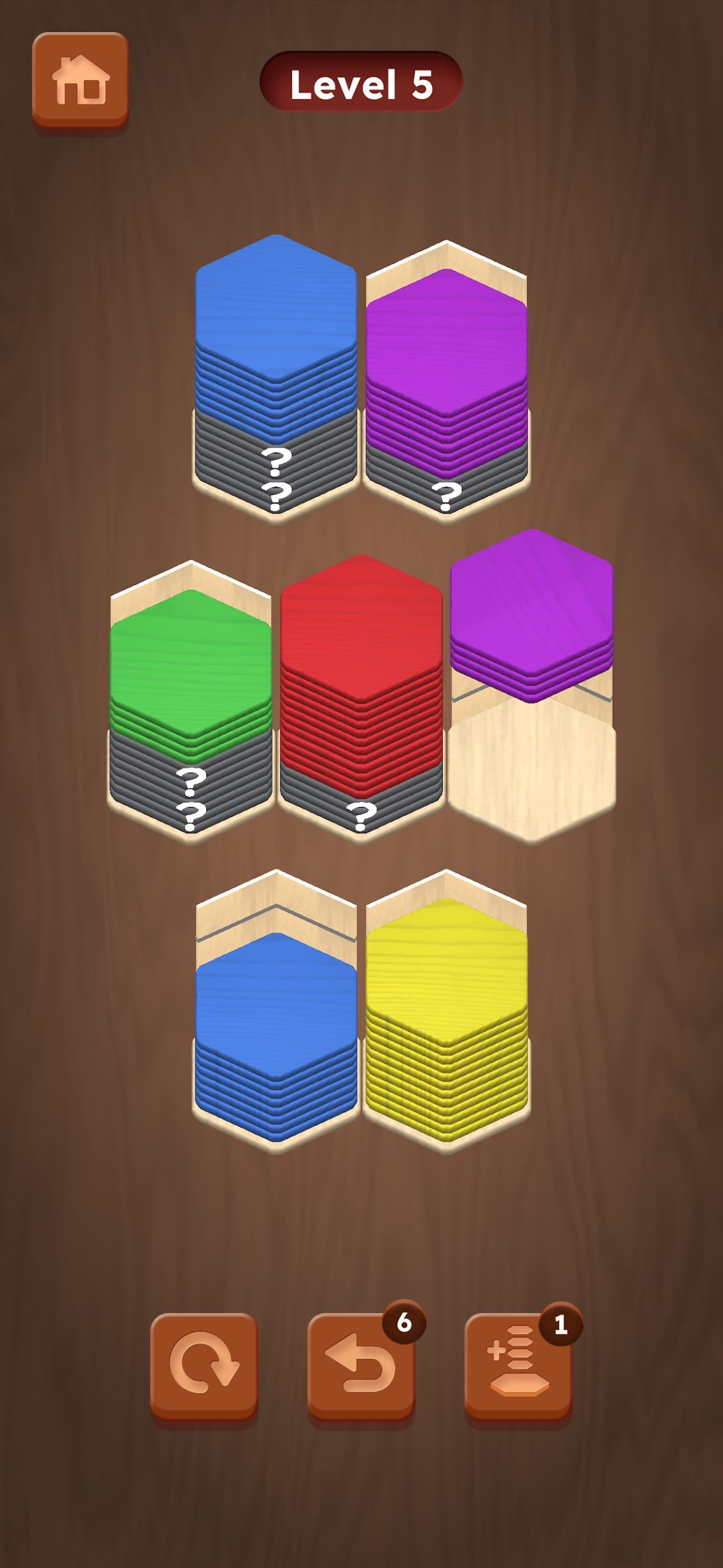 Wood Hexa Sort - Card Puzzle screenshot 4 - screenshot