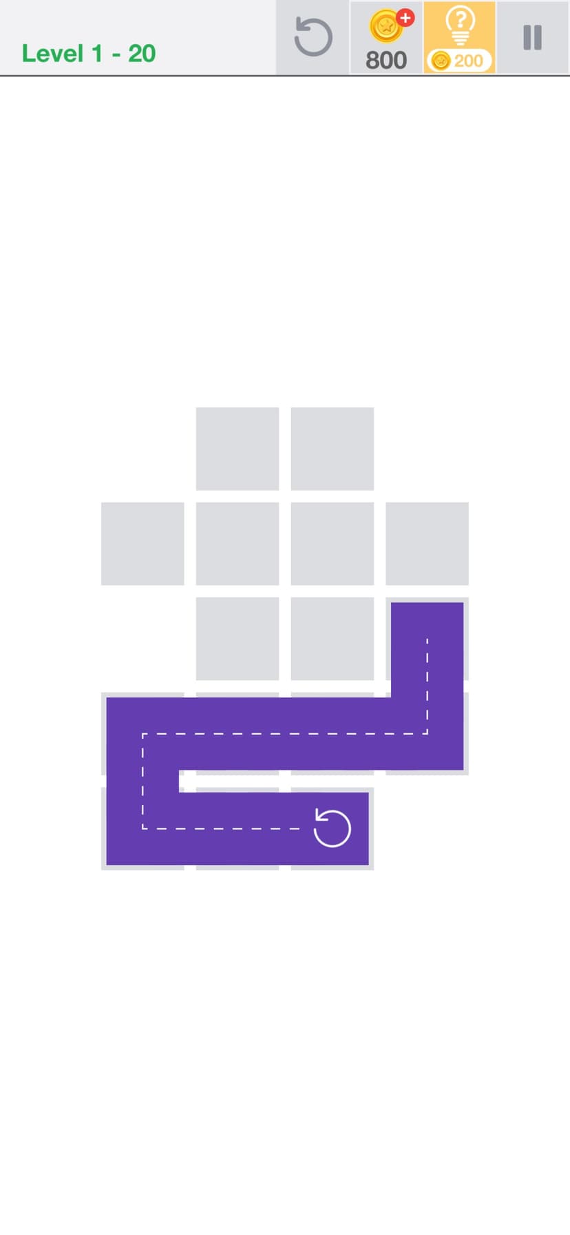 Fill one-line puzzle game screenshot 4 - screenshot