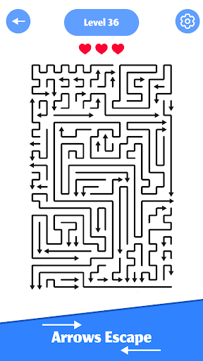 Arrows - Maze Escape Game screenshot 1 - screenshot