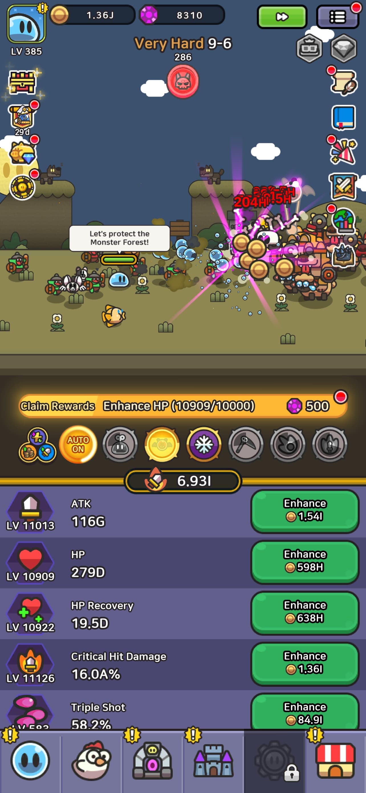 Legend of Slime: Idle RPG screenshot 6 - screenshot