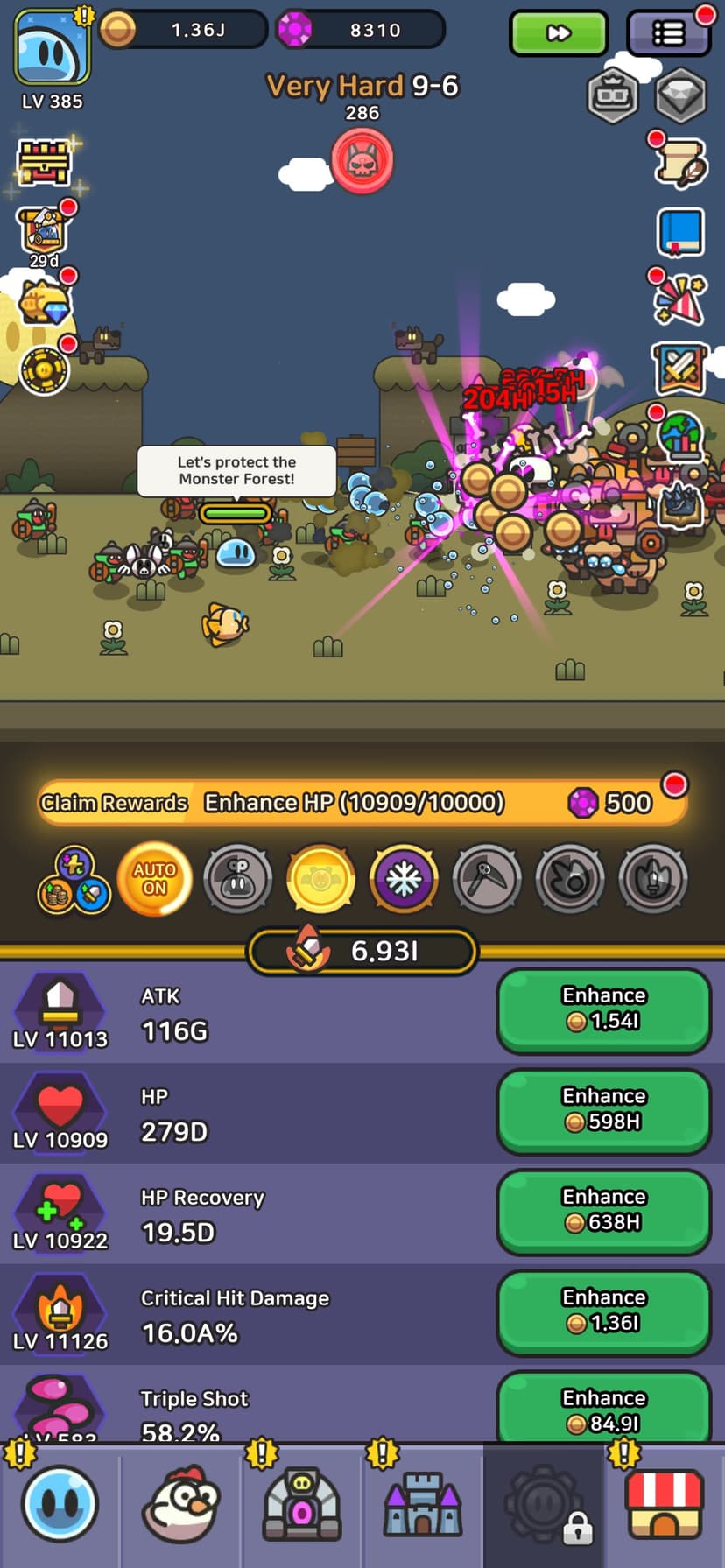 Legend of Slime: Idle RPG screenshot 6 - screenshot