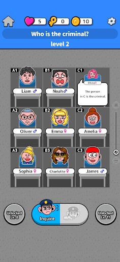 Ear Cop Hotline - logic puzzle screenshot 1 - screenshot