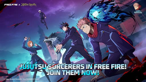 Free Fire x JUJUTSU KAISEN screenshot 7 - screenshot