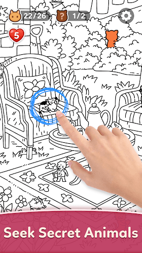 Find Hidden Cats- Spot it! screenshot 6 - screenshot