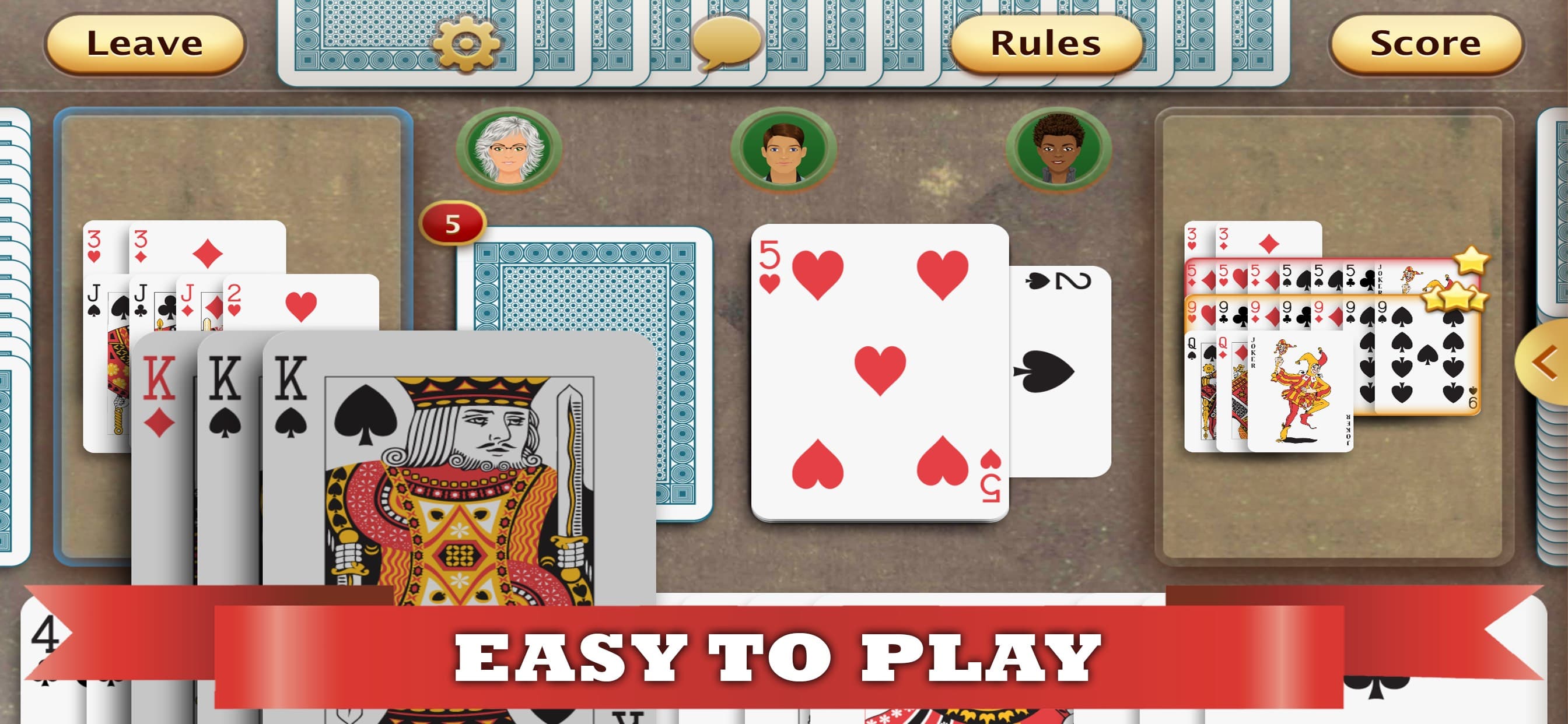 Canasta Card House screenshot 1 - screenshot