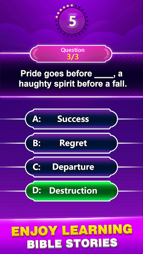 Bible Trivia - Word Quiz Game screenshot 9 - screenshot